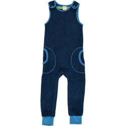 Maxomorra Winter 2020 Playsuit Velour NAVY sale