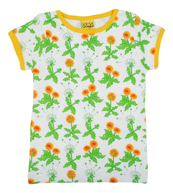 DUNS Sweden Dandelion Spring Short Sleeve Top