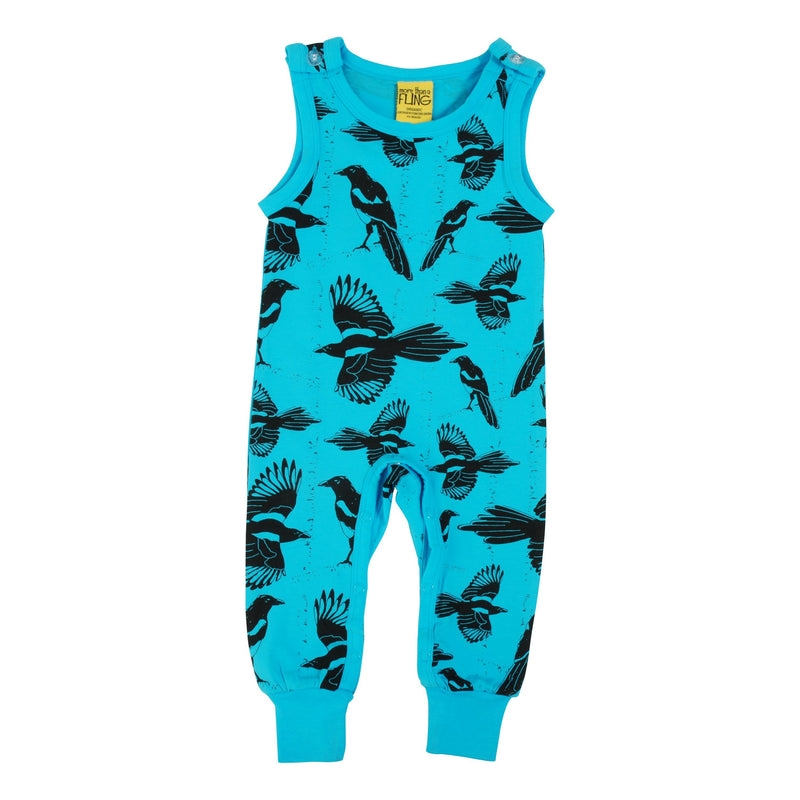 DUNS Sweden High Summer 2021 Pica Pica Blue Atoll Dungaree sale