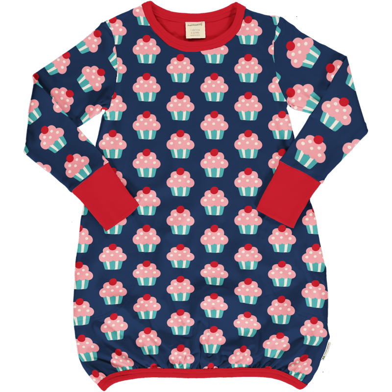Maxomorra Winter 2020 Dress Balloon LS CUPCAKE sale