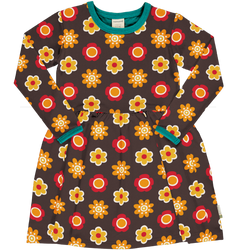 Maxomorra Winter Dress Spin LS FLOWER sale