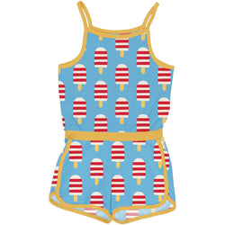 Maxomorra Summer Jumpsuit Short ICE CREAM