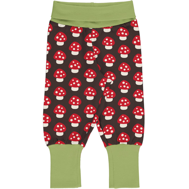Maxomorra Autumn Pants Rib MUSHROOM sale