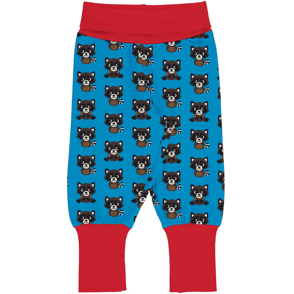 Maxomorra Autumn Pants Rib RACCOON sale