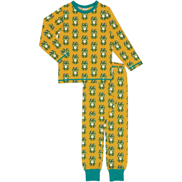 Maxomorra Autumn Pyjama Set LS FROG sale