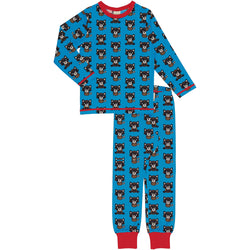 Maxomorra Autumn Pyjama Set LS Racoon sale
