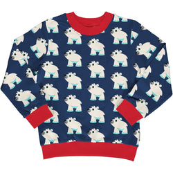 Maxomorra Winter Sweatshirt POLAR BEAR sale