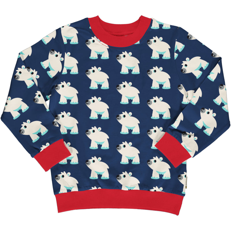 Maxomorra Winter Sweatshirt POLAR BEAR sale