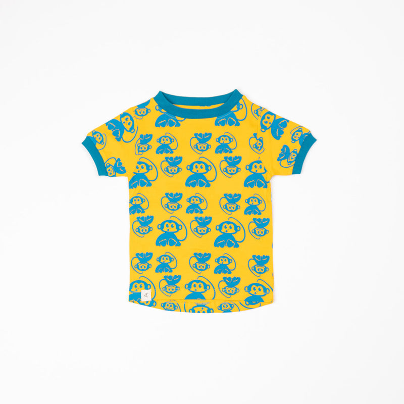 Alba SS21 Bella T-shirt Turkish Tile Whistling Monkeys Sale