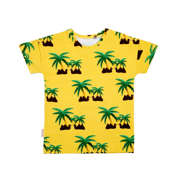 Malinami Camel Short Sleeved T-shirt sale
