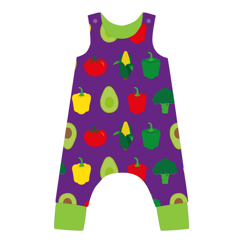 Pikolo Five a day lined dungarees sale